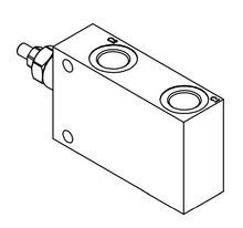 Load image into Gallery viewer, Overcentre Valve, Single, In Line, 60LPM, 350 bar, pilot ratio 4.2:1, Counterbalance MBSN-060-ZLSE-04-G12-N350