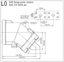 Load image into Gallery viewer, HYDRO LEDUC MA63CS1L0U2OOSVF Bent Axis Hydraulic Motor 63 cc/rev SAE