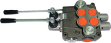 Load image into Gallery viewer, Monoblock Hydraulic Directional Control Valve, 2 Spool, 120 LPM