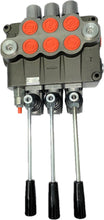 Load image into Gallery viewer, Monoblock Directional Control Valve, 3 Spool, 120 lpm, Closed Centre Spool 03P120A1A1A1GKZ1