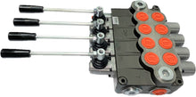 Load image into Gallery viewer, Monoblock Directional Control Valve, 4 Spool, 120 lpm, Closed Centre Spool 04P120A1A1A1A1GKZ1