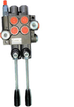 Load image into Gallery viewer, Monoblock Directional Control Valve, 2 Spool, 40 lpm, Open Centre Spool 2P401D1D1GKZ1
