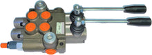 Load image into Gallery viewer, Monoblock Directional Control Valve, 2 Spool, 40 lpm, Closed Centre Spool 2P401A1A1GKZ1