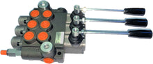 Load image into Gallery viewer, Monoblock Directional Control Valve, 3 Spool, 40 lpm, Closed Centre Spool 3P401A1A1A1GKZ1