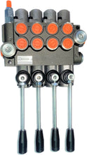 Load image into Gallery viewer, Monoblock Directional Control Valve, 4 Spool, 40 lpm, Closed Centre Spool 4P401A1A1A1A1GKZ1