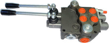 Load image into Gallery viewer, Monoblock Directional Control Valve, 2 Spool, 80 lpm, Closed Centre Spool 2P801A1A1GKZ1