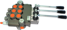 Load image into Gallery viewer, Monoblock Directional Control Valve, 3 Spool, 80 lpm, Closed Centre Spool 3P801A1A1A1GKZ1
