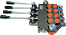 Load image into Gallery viewer, Monoblock Directional Control Valve, 4 Spool, 80 lpm, Closed Centre Spool 4P801A1A1A1A1GKZ1