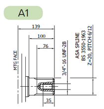 Load image into Gallery viewer, ITALGROUP Radial Piston Motor 5,400 cc/rev Dual Displacement - Staffa HMC 325