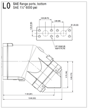 Load image into Gallery viewer, HYDRO LEDUC MA160CS1L0U200SVF Bent Axis Hydraulic Motor 160 cc/rev SAE Rear ports 90 deg.