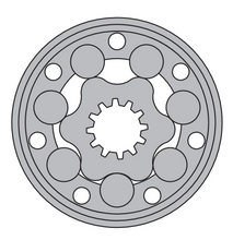 Load image into Gallery viewer, Orbital Motor OMR 125 D25