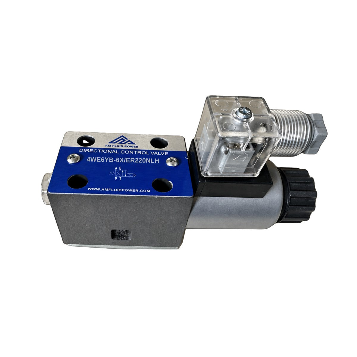 4WE6YB-6X/ER220NLH CETOP3 Solenoid Directional Valve | AM Fluid Power ...