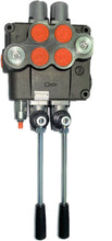 Load image into Gallery viewer, Monoblock Hydraulic Directional Control Valve, 2 Spool, 120 LPM
