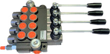 Load image into Gallery viewer, Monoblock Directional Control Valve, 4 Spool, 40 lpm, Closed Centre Spool 4P401A1A1A1A1GKZ1

