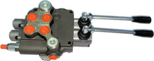 Load image into Gallery viewer, Monoblock Directional Control Valve, 2 Spool, 80 lpm, Closed Centre Spool 2P801A1A1GKZ1
